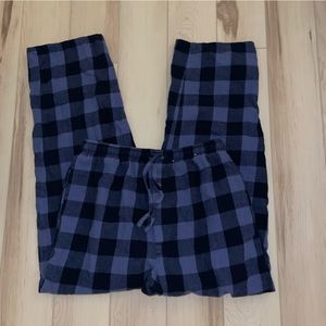 Stafford Mens Plaid Sleep Pajama Pants Bottoms